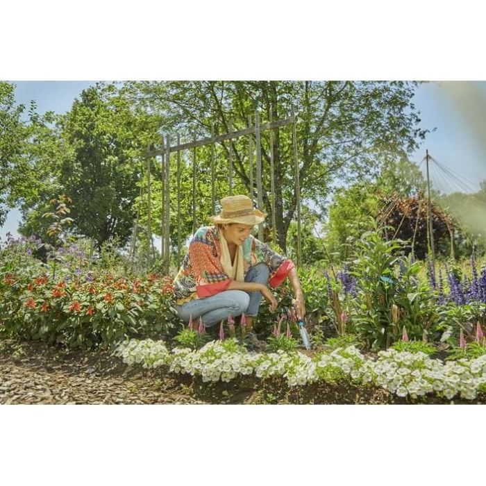 Gardena EcoLine Unkrautstecher de Acero Inoxidable y Plástico, Negro/Gris 2 Gardena EcoLine Unkrautstecher de Acero Inoxidable y Plástico, Negro/Gris 2