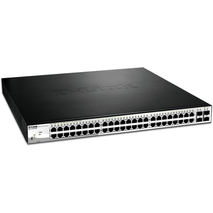 D-Link DGS-1210-52MP Switch Gestionado L2 Smart 52 Puertos 48 PoE Gigabit Ethernet