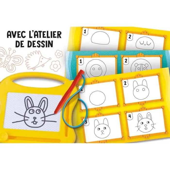 Lisciani Giochi Carotina Mini pizarra mágica para aprender los números Cálculos LIS8008324110759 2