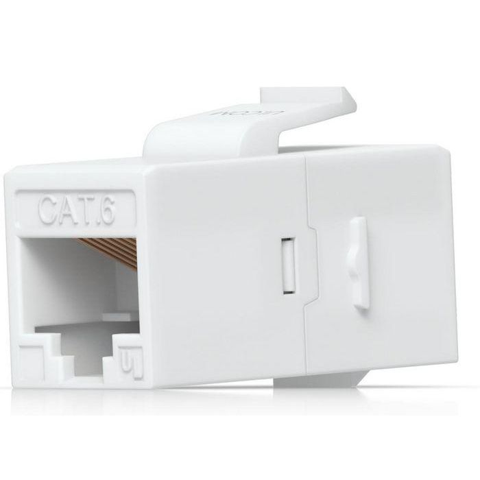 Ubiquiti Acoplador Keystone Cat6, Conector Ethernet para Cables Pre-terminados, Paquete de 12