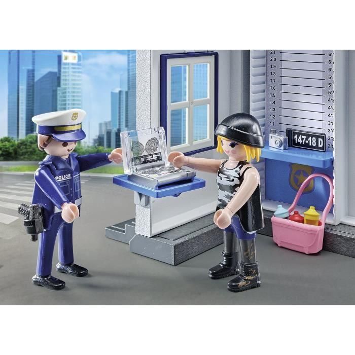 Starter Pack Sala De Policía 71733 Playmobil 3 Starter Pack Sala De Policía 71733 Playmobil 3