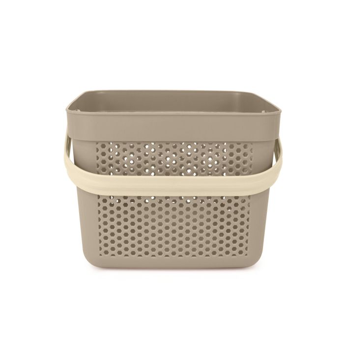 Cesta Multiusos Plástico 23.5 x 23.5 x 18.5 cm - Confortime (24 Unidades) 6 Cesta Multiusos Plástico 23.5 x 23.5 x 18.5 cm - Confortime (24 Unidades) 6