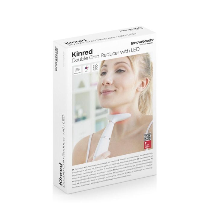 Reductor de Papada con Fototerapia, Termoterapia y Vibración Kinred InnovaGoods 1 Reductor de Papada con Fototerapia, Termoterapia y Vibración Kinred InnovaGoods 1