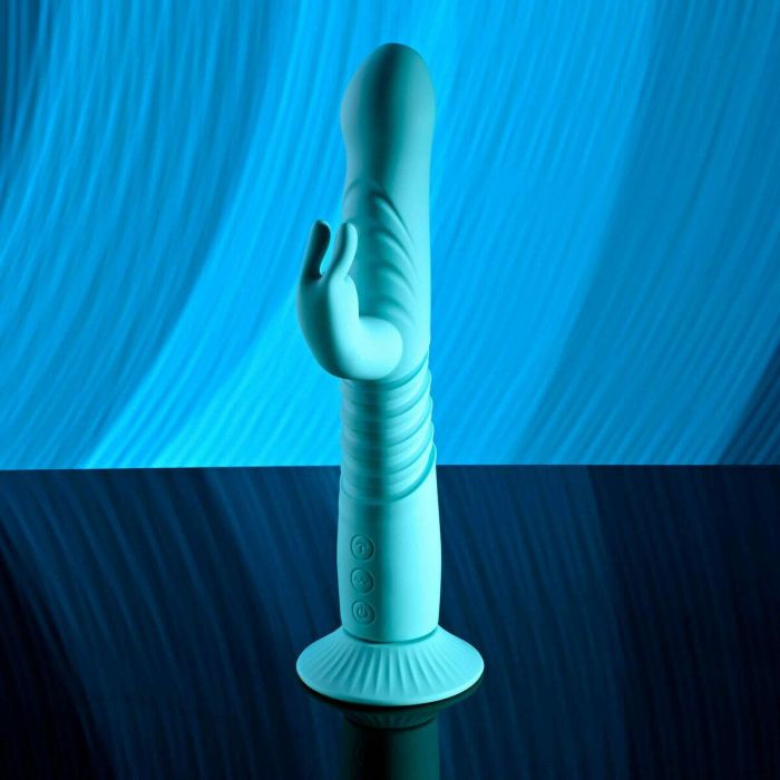 Vibrador Doble Estimulación Evolved Verde 17
