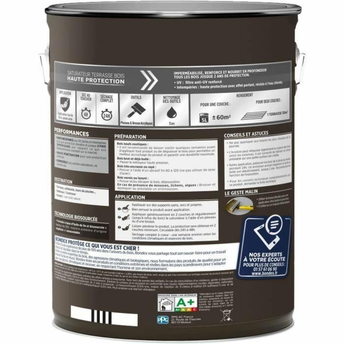 Bondex PPG3261544413696 Saturador Teca Mate 5L 1 Bondex PPG3261544413696 Saturador Teca Mate 5L 1