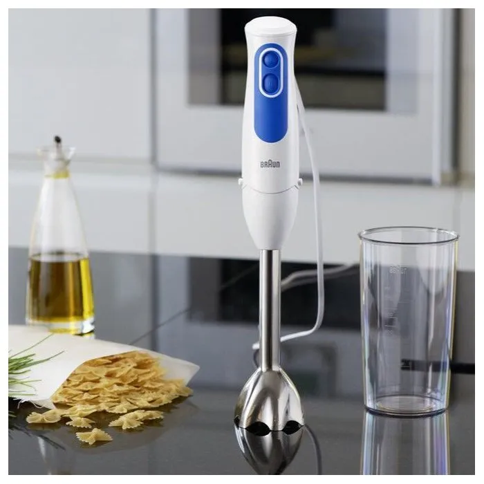 Batidora de Inmersión Braun MQ3005WH 0,6 L INOX 700W Blanco 1