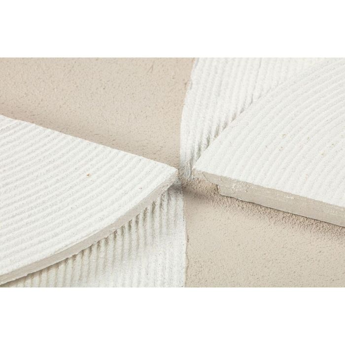 DKD Home Decor Cuadro Decorativo Scandi Moderno. Set de 2 Paneles Murales Blanco Natural en MDF y PS de 50 x 40 x 3.8 cm. 3