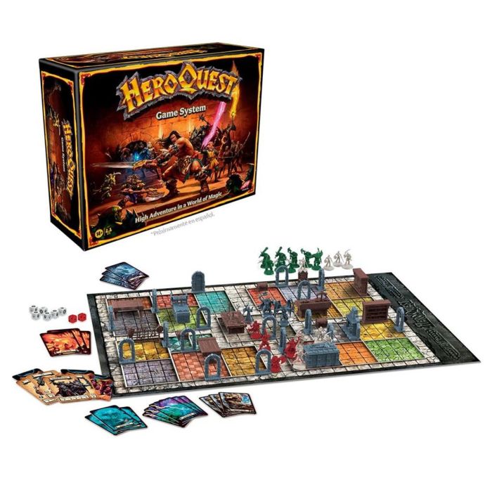 Juego De Mesa Heroquest F2847 Hasbro Gaming 1 Juego De Mesa Heroquest F2847 Hasbro Gaming 1