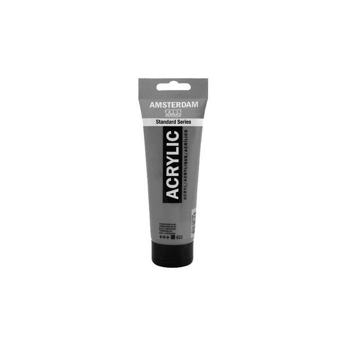 Pintura acrílica Talens Amsterdam Negro 120 ml (3 Unidades)