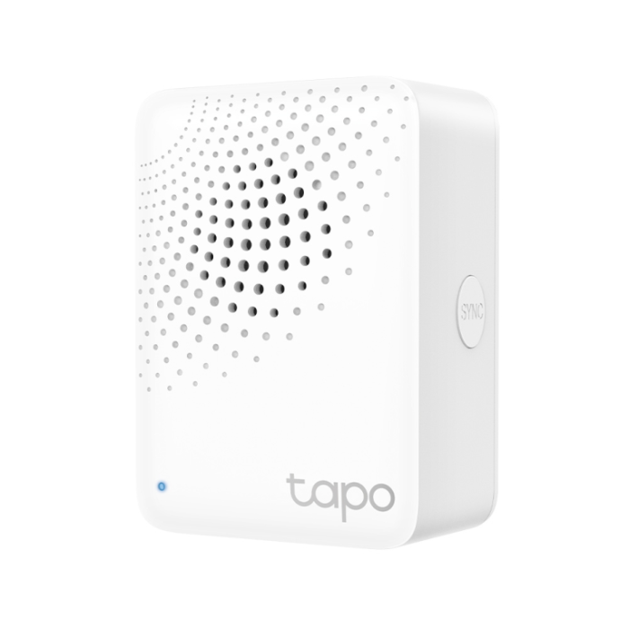 TP-Link Tapo H100 Hub inteligente con alarma, Blanco