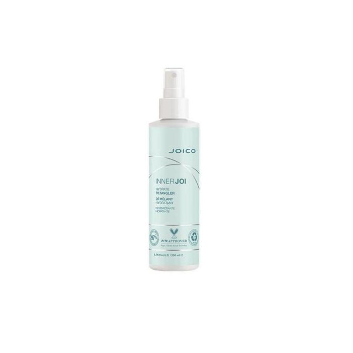 Joico Inner Joi Desenredante Hidratante con Extracto de Manzana y Proteína Vegana 200 ml – Cabello Suave y Menos Encrespado