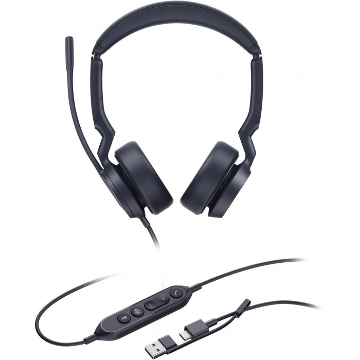 Yealink Headset UH44 Dual Teams USB-C/A 0 Yealink Headset UH44 Dual Teams USB-C/A 0