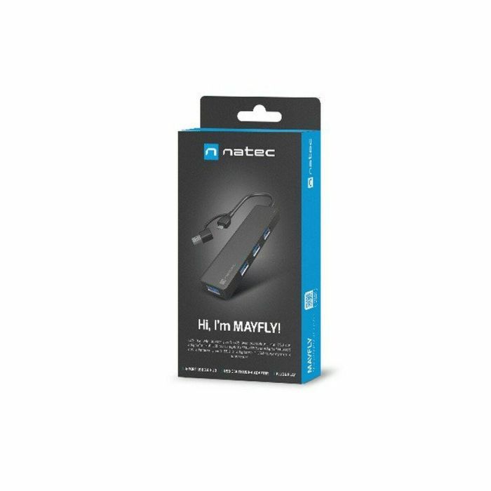 Hub USB Natec NHU-2023 Negro 2