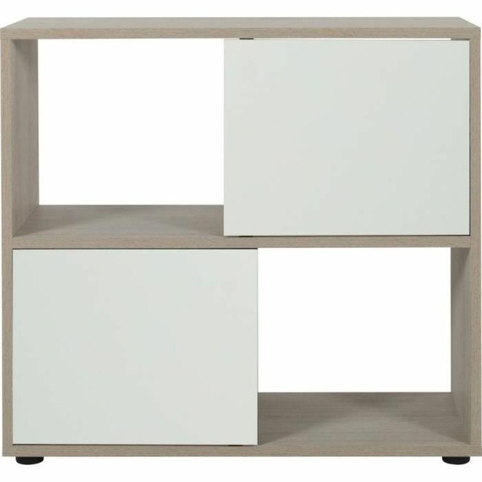 ZOLUX - Mueble acuario tendencia Iseo 80 cm - Blanco