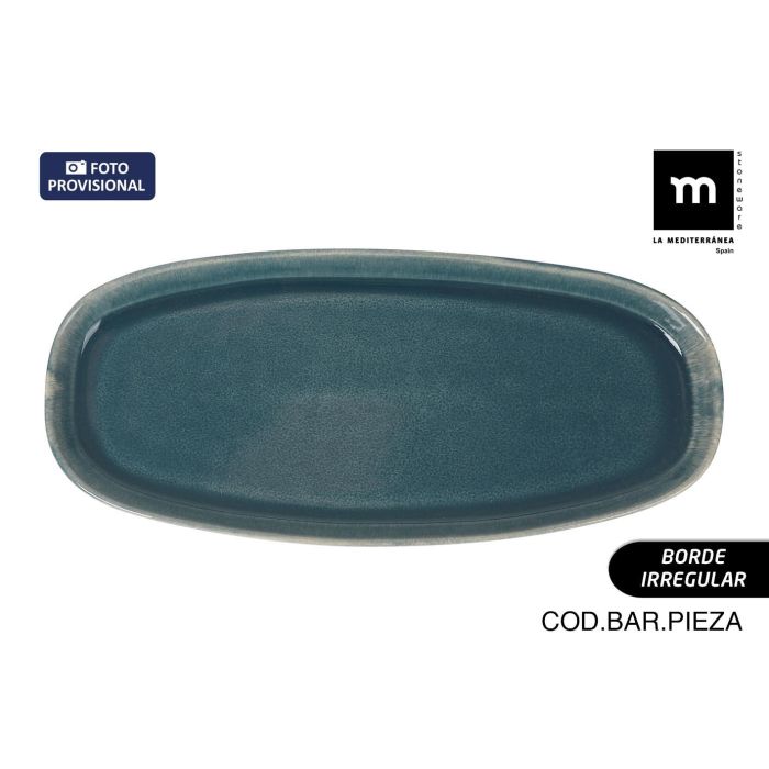 La Mediterranea Fuente Oval Ocean Blue 33.4 x 14.8 x 2.5 cm (10 Unidades) 0 La Mediterranea Fuente Oval Ocean Blue 33.4 x 14.8 x 2.5 cm (10 Unidades) 0