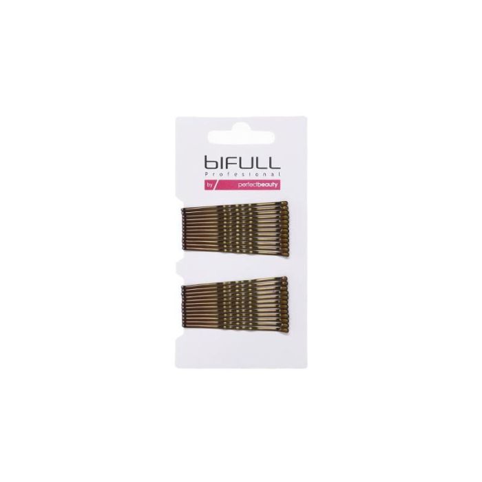 Clip Ondulado 51 mm Bronce Cartón 24 Unds Bifull