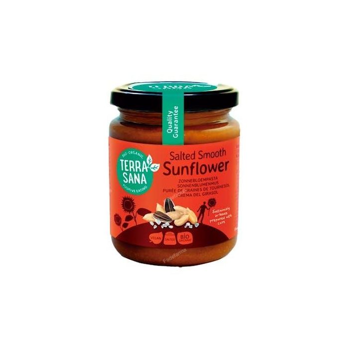 TERRASANA Crema de Pipas de Girasol 250 Gr Bio