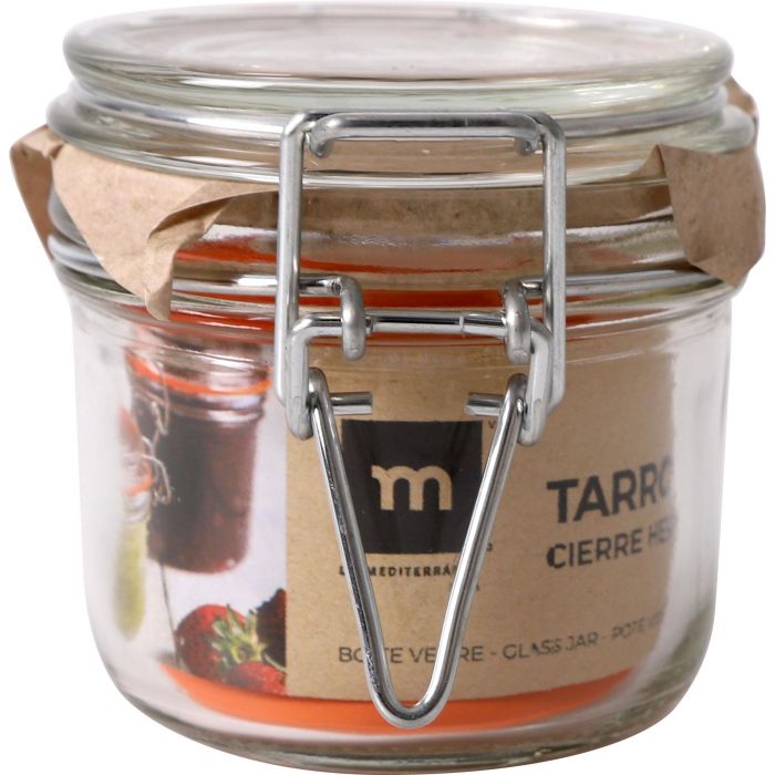 Tarro Hermético de Vidrio Clip 180 ml - La Mediterranea (36 Unidades) 8 Tarro Hermético de Vidrio Clip 180 ml - La Mediterranea (36 Unidades) 8