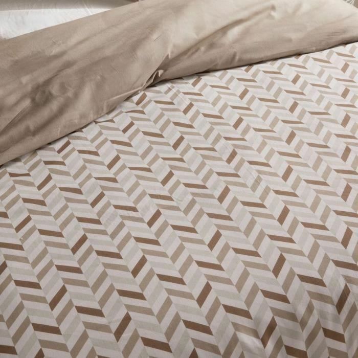 Juego de funda nórdica TODAY Beige Cama de 180/200 2 Piezas 3 Juego de funda nórdica TODAY Beige Cama de 180/200 2 Piezas 3