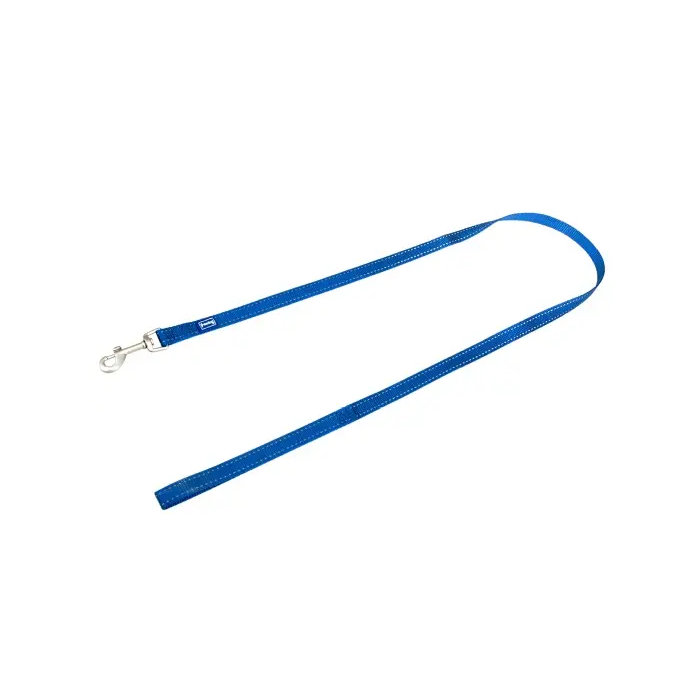 Freedog Correa de Nylon Reflectante Azul 10 mm x 120 cm