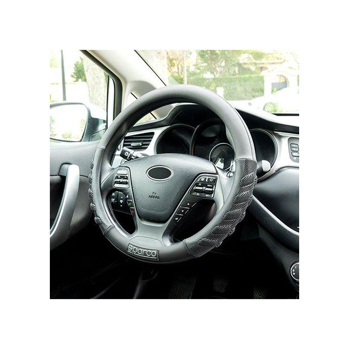Abc SPCS101BK Funda Volante S101 Negro Accesorio Coche Abc SPCS101BK Funda Volante S101 Negro Accesorio Coche