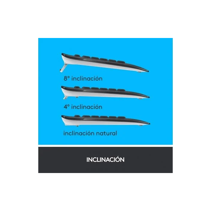 Logitech MK540 Advanced Teclado y Ratón Inalámbricos Kit 4