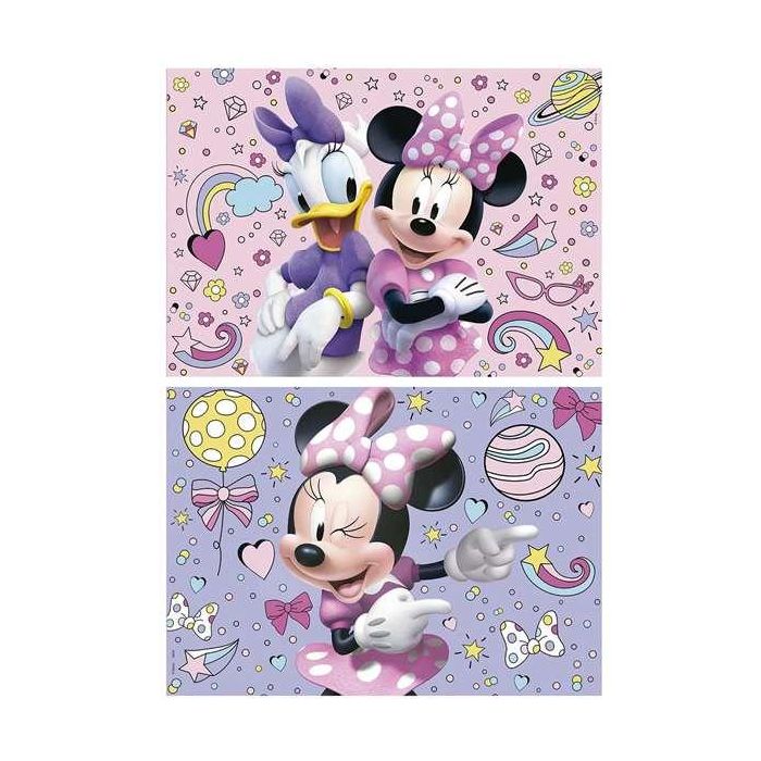 Puzzle 2x48 piezas minnie 3 Puzzle 2x48 piezas minnie 3
