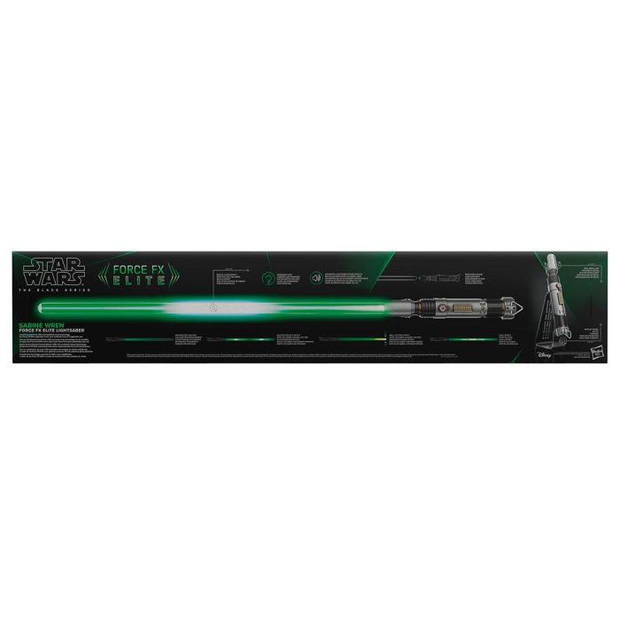 Hasbro Star Wars Black Series Sable de Luz Force FX Elite de Sabine Wren - Juego de Rol Coleccionable 1 Hasbro Star Wars Black Series Sable de Luz Force FX Elite de Sabine Wren - Juego de Rol Coleccionable 1