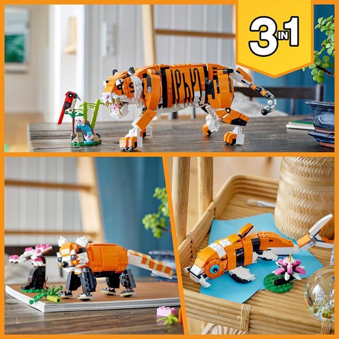 Lego Creator Tigre Majestuoso 2 Lego Creator Tigre Majestuoso 2