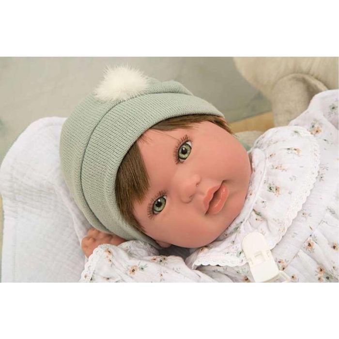 Muñeca reborn arias 45 cm paulina c/manta 16 Muñeca reborn arias 45 cm paulina c/manta 16
