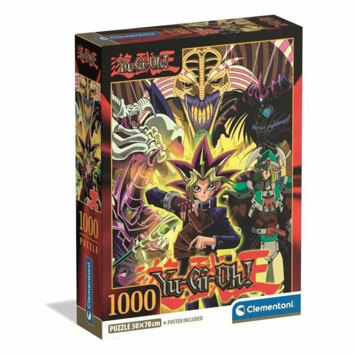 Clementoni CLE8005125398997 Puzle Compacto de 1000 piezas Yu-Gi-Oh!