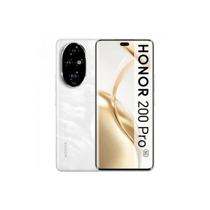 Smartphone Honor 200 Pro 12GB/ 512GB/ 6.78"/ 5G/ Blanco Smartphone Honor 200 Pro 12GB/ 512GB/ 6.78"/ 5G/ Blanco