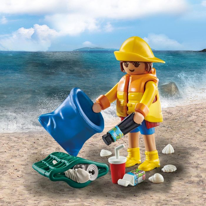 Playmobil 71163 Ecologista Especial Plus Juguete para Niños +4 Años 2