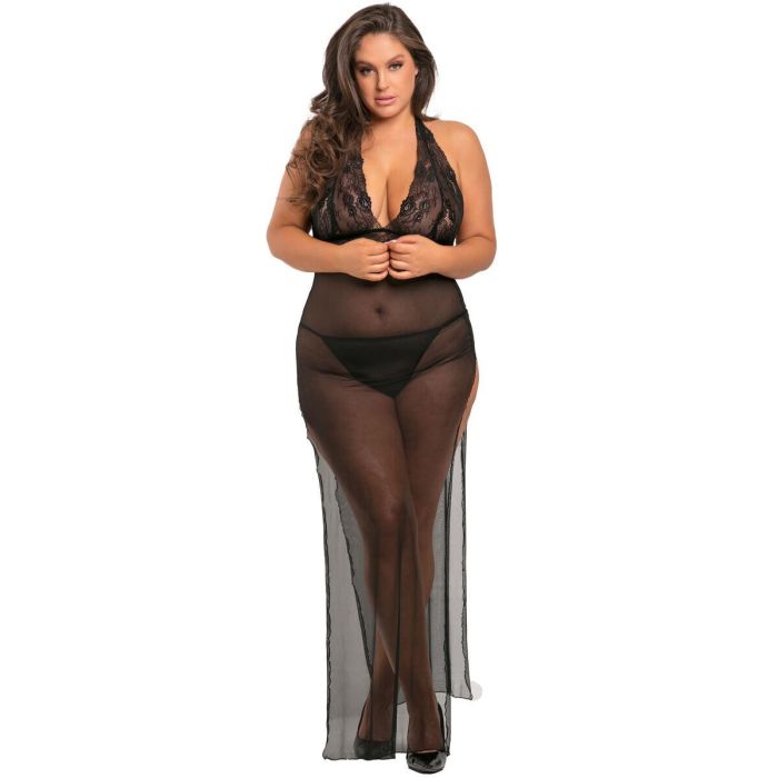 Vestido René Rofé Negro (3XL/4XL) 4 Vestido René Rofé Negro (3XL/4XL) 4