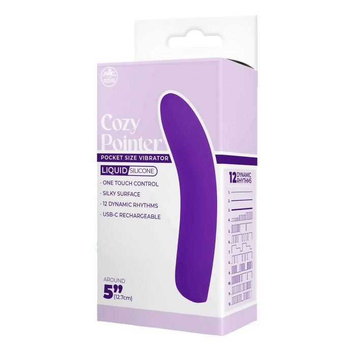 Vibrador Punto G NMC Morado 12,7 cm 1