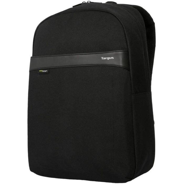 Targus GeoLite Mochila para Portátil de 40,6 cm (16") Negra, Impermeable, con Asa y Tirante de Hombro, Bolsillo Frontal 1