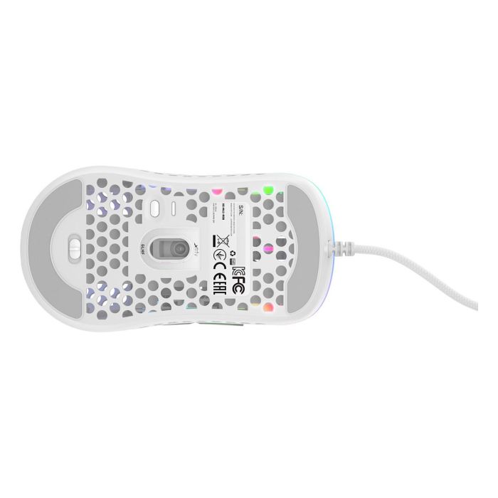 Cherry XTRFY MSM M42 Ratón Gaming Óptico 16000 DPI Blanco USB 6