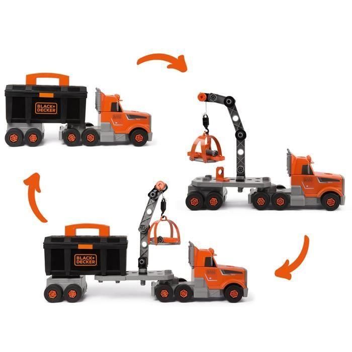 SMOBY Black + Decker Bricolo Truck 2 en 1 - 60 Accesorios 4 SMOBY Black + Decker Bricolo Truck 2 en 1 - 60 Accesorios 4