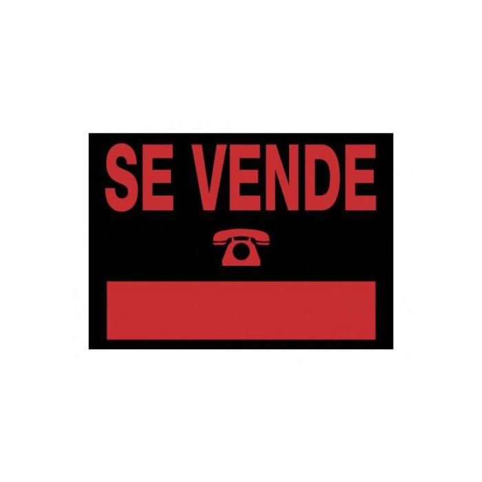 Cartel "Se Vende" 500X230 Mm Pvc Negro Archivo 2000 6162 NE Cartel "Se Vende" 500X230 Mm Pvc Negro Archivo 2000 6162 NE