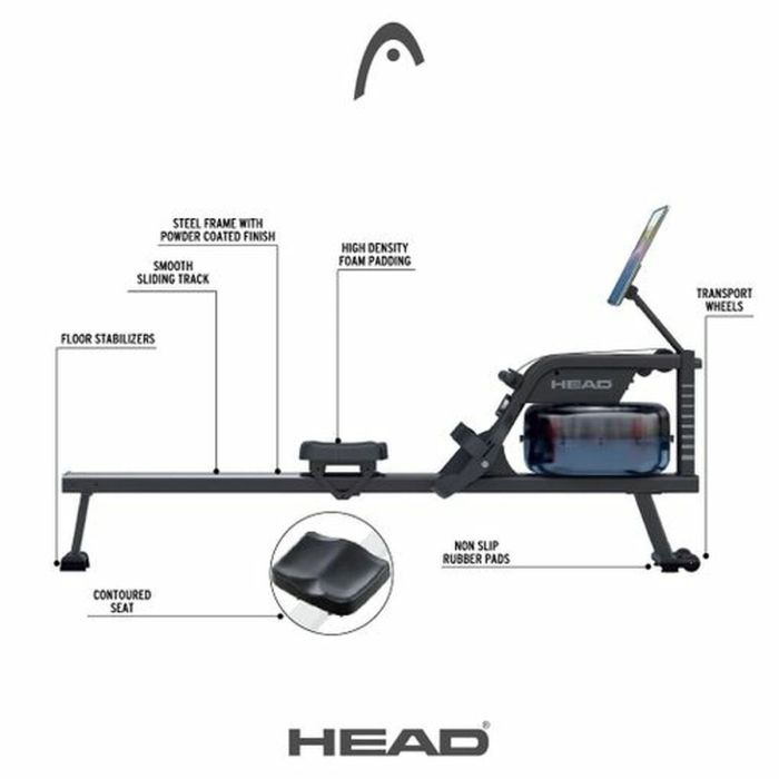 Máquina de Remo Head HRW20701 1