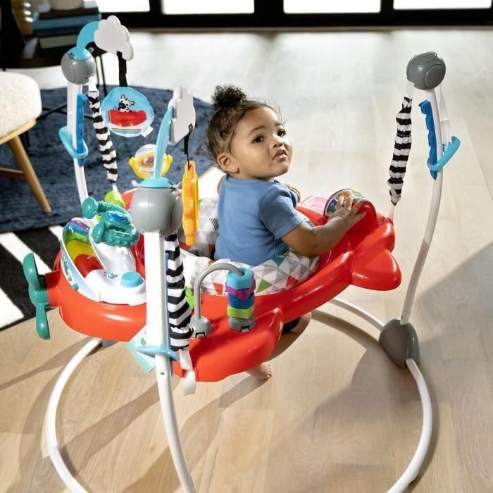 Saltador con juegos interactivos - BABY EINSTEIN - Ocean Explorers Airplane Adventure 2 en 1 - Con luces - 6 meses en adelante 3 Saltador con juegos interactivos - BABY EINSTEIN - Ocean Explorers Airplane Adventure 2 en 1 - Con luces - 6 meses en adelante 3