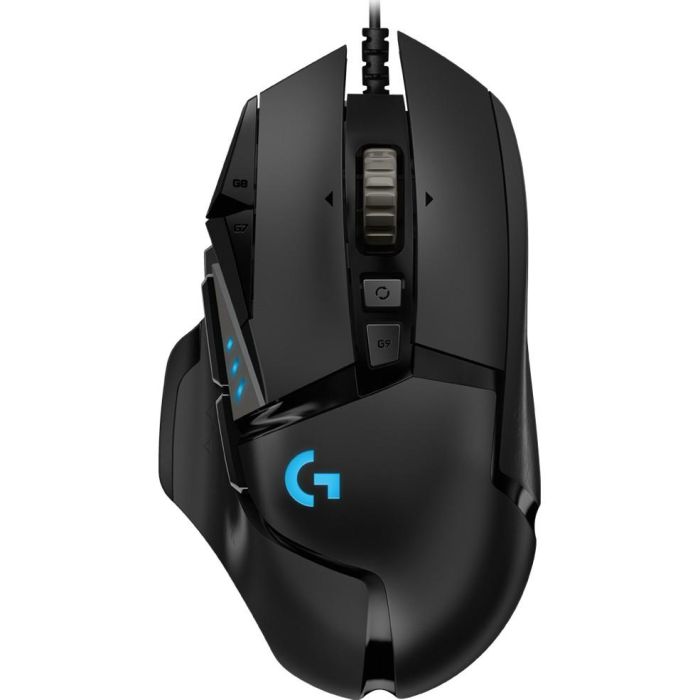 Logitech Ratón Gaming G502 Hero, Sensor HERO 25600 DPI, RGB LIGHTSYNC, Negro 2 Logitech Ratón Gaming G502 Hero, Sensor HERO 25600 DPI, RGB LIGHTSYNC, Negro 2