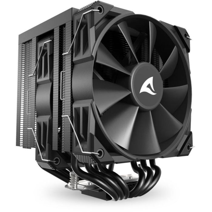 Sharkoon A60 Black Refrigerador de aire para procesador, 12 cm, hasta 1800 RPM, 121.55 m³/h, negro 4 Sharkoon A60 Black Refrigerador de aire para procesador, 12 cm, hasta 1800 RPM, 121.55 m³/h, negro 4
