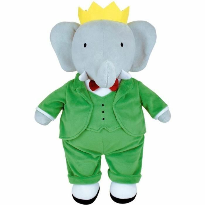 Jemini AAAAH92223 Peluche Elefante Babar de 40 cm, un juguete suave para niños, ideal para fomentar la imaginación y decorar la habitación. 3 Jemini AAAAH92223 Peluche Elefante Babar de 40 cm, un juguete suave para niños, ideal para fomentar la imaginación y decorar la habitación. 3