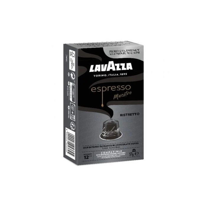 Lavazza 08667 Cápsula Espresso Maestro Ristretto para cafeteras Nespresso Caja de 10 Lavazza 08667 Cápsula Espresso Maestro Ristretto para cafeteras Nespresso Caja de 10