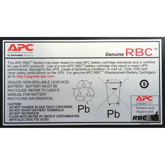 Batería para SAI APC RBC34 240 V 1