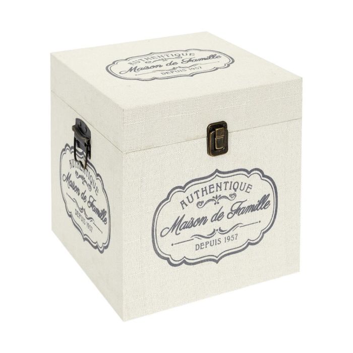 Home Deco Factory Juego De 3 Cajas Cuadradas Deco Romantico 5