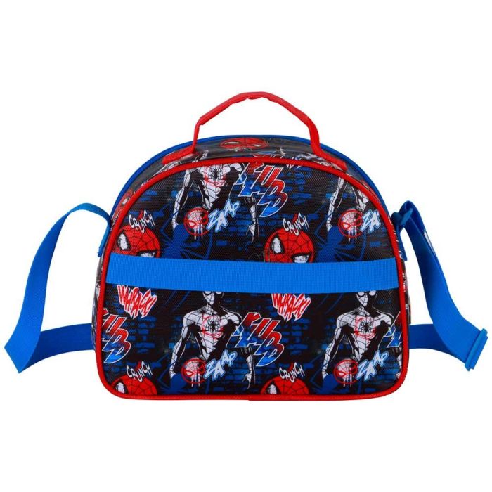 Bolsa Portamerienda 3D Wall Marvel Spiderman Rojo 2 Bolsa Portamerienda 3D Wall Marvel Spiderman Rojo 2