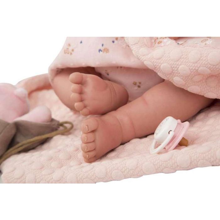 Muñeca reborn esther 45 cm con cuerpo blando, manta peluche y bolsa multiusos (muñeco con peso) 3 Muñeca reborn esther 45 cm con cuerpo blando, manta peluche y bolsa multiusos (muñeco con peso) 3