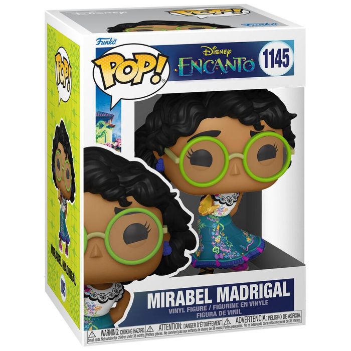Funko 57599 Pop! Figura Mirabel Madrigal - Personaje Principal Película Disney Encanto 2 Funko 57599 Pop! Figura Mirabel Madrigal - Personaje Principal Película Disney Encanto 2
